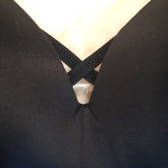 Torrid Curve Strappy Front Black Soft Cup Bra - Picture 2 of 5